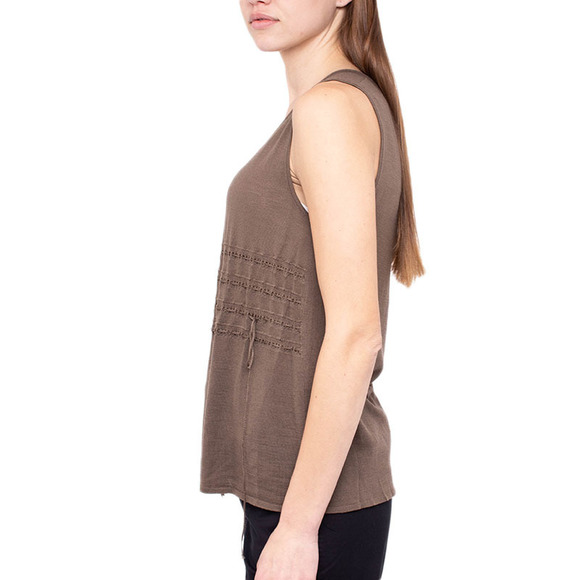 Dice Kayek Blouse Women size L Saddle Brown - Picture 4 of 5